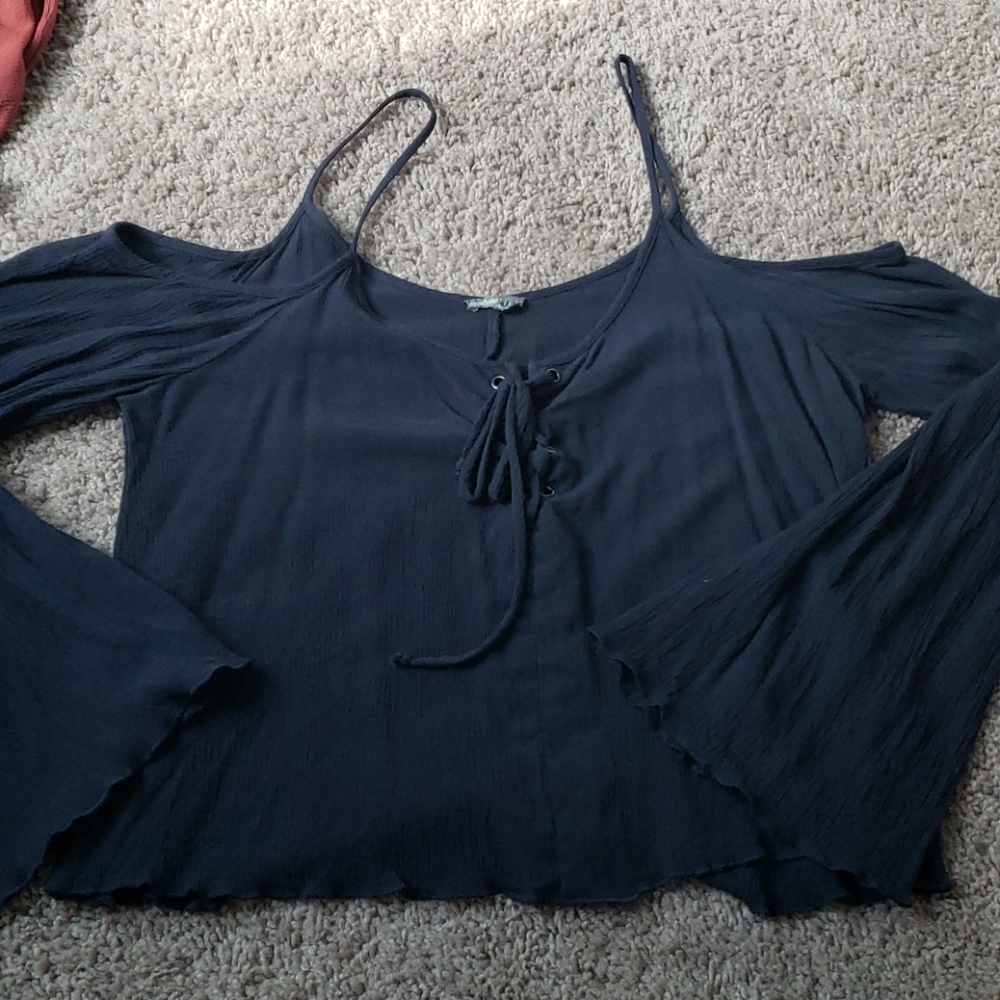 Charlotte Russe Crop Tunic